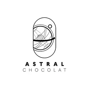 Logo de Astral Chocolat. Client de Monsieur Human, photographe culinaire à Lille