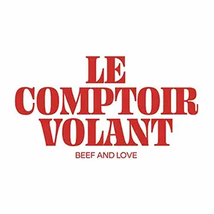 Logo de Le Comptoir Volant. Client de Monsieur Human, photographe culinaire à Lille